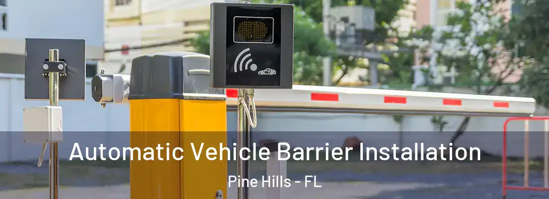 Automatic Vehicle Barrier Installation Pine Hills - FL