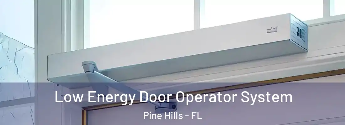 Low Energy Door Operator System Pine Hills - FL